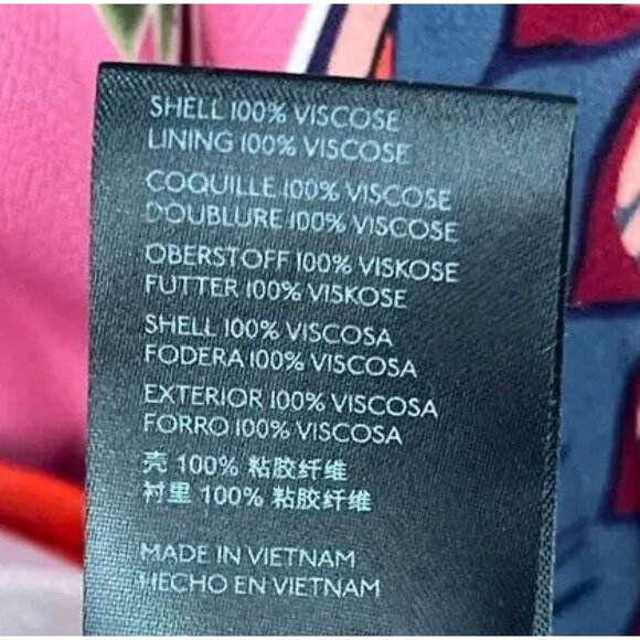 Anthropologie Womens Brina Faux Wrap Butterfly Satin Skirt Size 6 Pink SP EXC - Picture 9 of 12